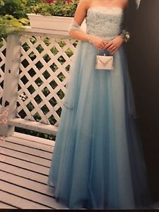Beautiful blue Prom dress