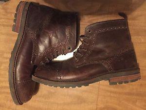 Brown boots size 11