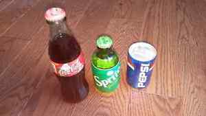 Coke, Pepsi & Sprite collectibles