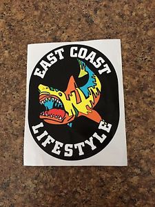 East Coast Lifestyle sticker
