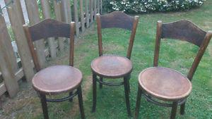 French bistro chairs