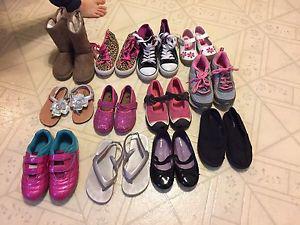 Girls shoes various sizes great condition $5/pair OBO
