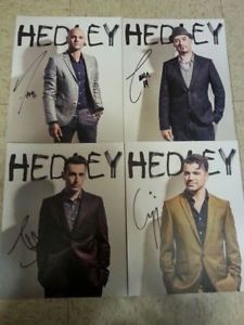 HEDLEY autographed pictures