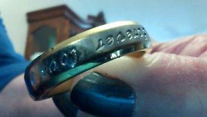 MOST LOVELY 18K YELLOW GOLD BAND