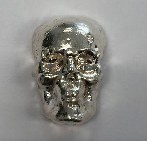 Maritime Gold & Silver Center - 3oz Silver Skull