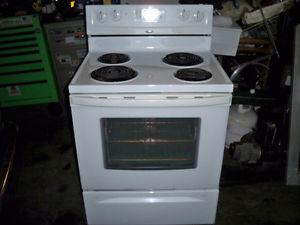 "NEWER WHIRLPOOL STOVE IN PRIME SHAPE "
