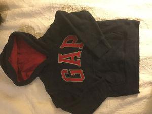Navy/red GAP hoodie, size 4T