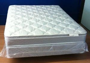New French pillow top mattress