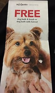Pet smart coupon worth $128 dog bath & hair cute