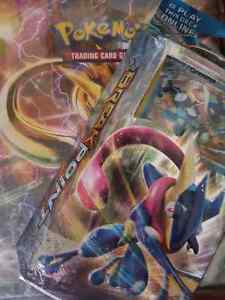 Pokémon trading cards & storage book - NEW