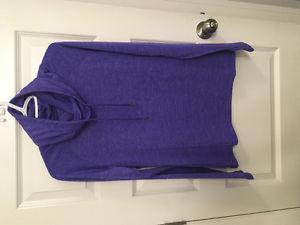 Purple reebok sweater