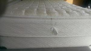 Queen Pillowtop mattress & matching box spring. Free