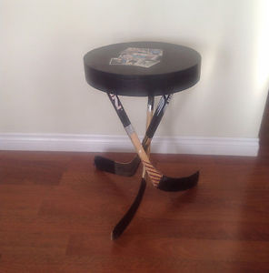 Recycled Hockey Stick Table