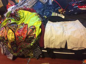 Size 20 tops, bottoms, 9 pieces