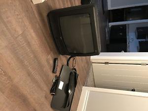 TV with wall mount