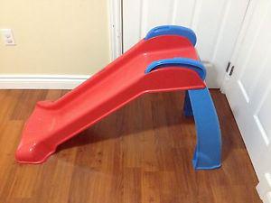 Toddler blue/red slide!!