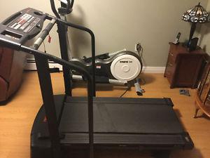 Treadmill elliptical bike