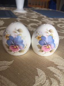 Vintage China Salt and Pepper Shakers