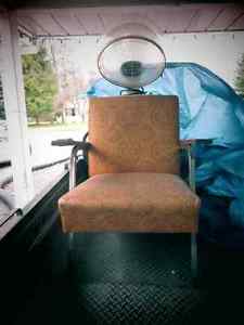 Vintage hair drying chair