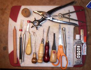 Wanted: Wanted LEATHER WORKING TOOLS
