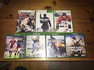 Xbox 360 and Xbox One video games