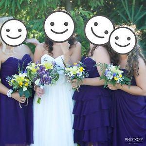 3 Short Purple (Plum) Dresses
