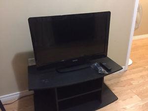 32" Phillips LCD TV & Stand
