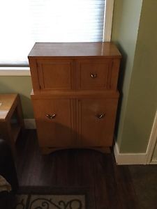 Antique liquor cabinet