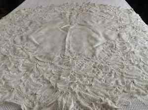 Antique table cloth