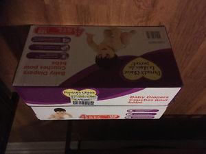 Box of diapers unopened
