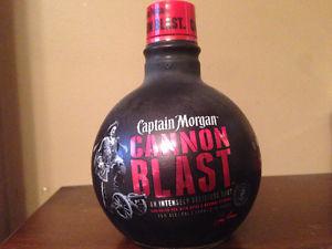 Cannon ball rum bottle.