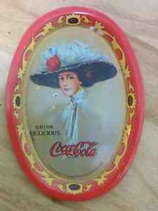 Coca coke cola collectors plate stamped  Canadian