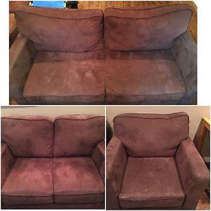 Couch, loveseat and chair