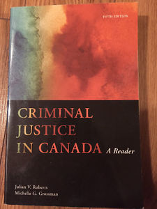 Criminal Justice in Canada: A Reader