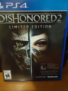 Dishonored 2 ps4 $30 OBO