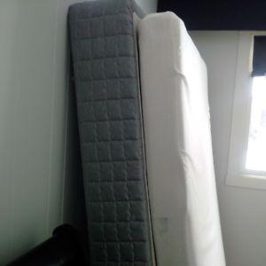 Double Foam mattress and boxspring