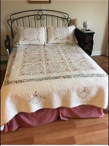 Double bed-complete with box spring and mattress