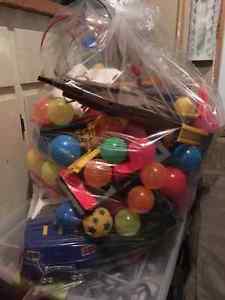 FREE GENTLY USED TOYS Large Bag of TOYS for ages 3-4