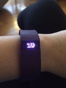 Fitbit Charge HR Plum Large