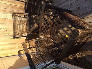 Frame of 4 pieces Patio set