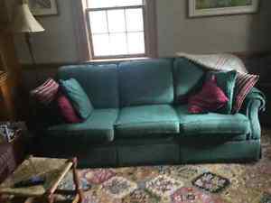 Free Lazyboy Green 3 cushion couch