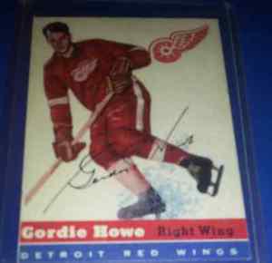  Gordie howe hockey card