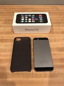 IPhone 5S with case and charger