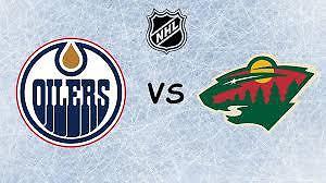 January  at 7:00pm-Oilers vs Minnesota tickests on