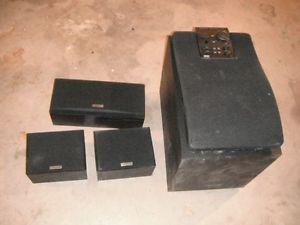 Kenwood Subwoofer and surrond speakers
