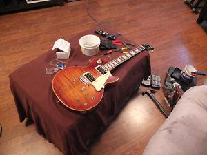 LES PAUL COPY, NICE TOP!! PERFECT CONDITION