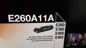 Lexmark E260A11A toner cartridge