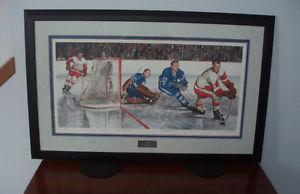 Limited Edition Hockey Framed Prints by Les Tait - Set of 3