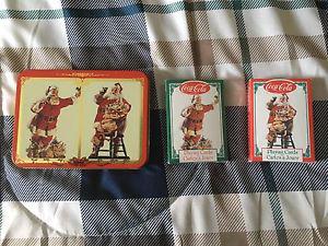 Limited edition Coca Cola playing cards,  Christmas