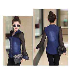 Long sleeve blouse midum size.